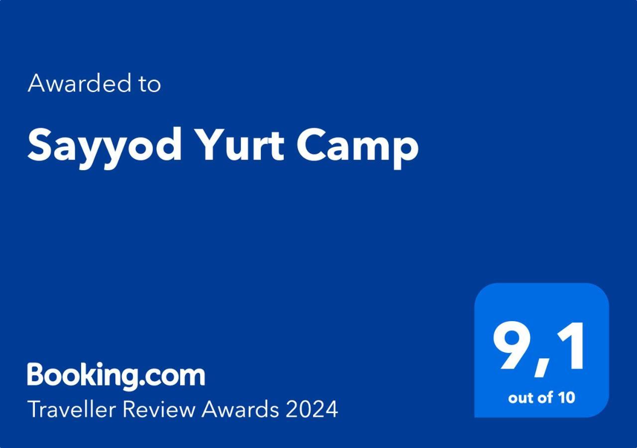 Chuprak Sayyod Yurt Camp-Yurt Camp In Uzbekistan酒店 外观 照片